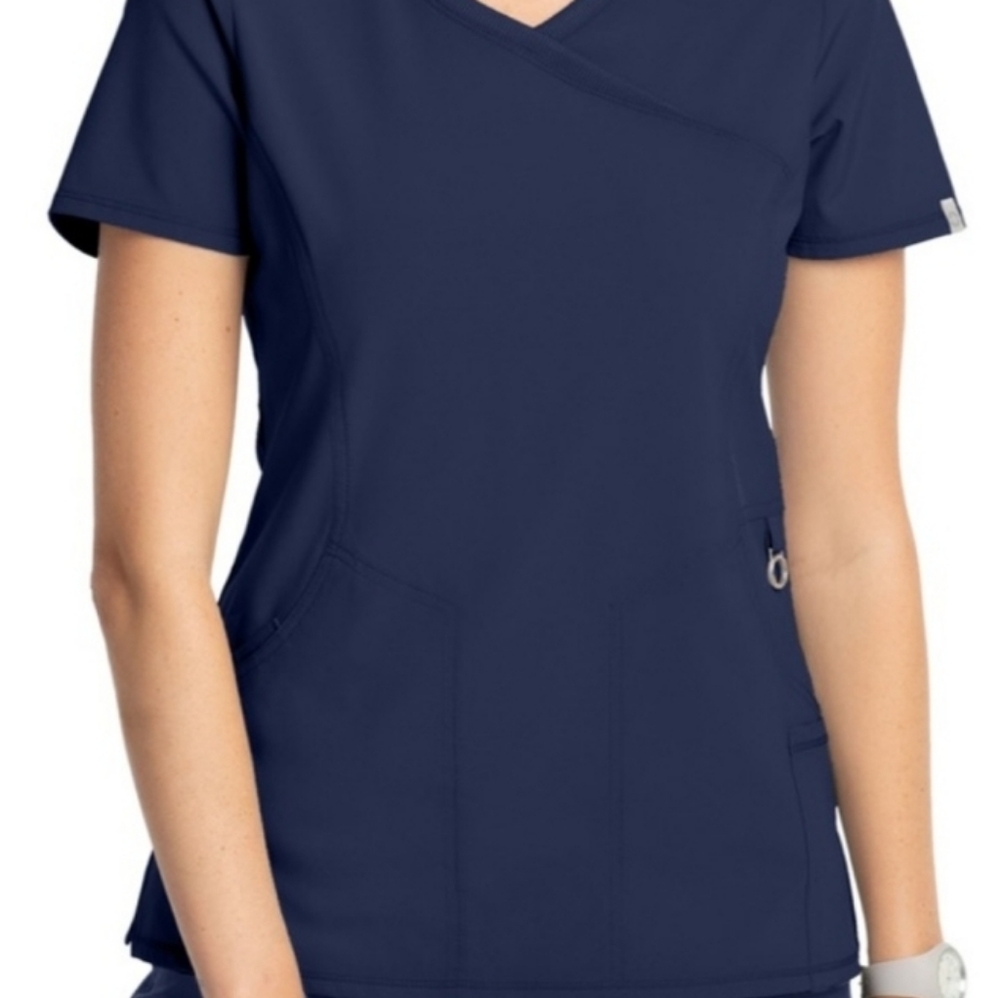 Cherokee Infinity Round Neck Scrub Top With Certainty